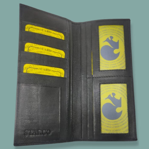 Starco Genuine Leather Travel Passport Cover